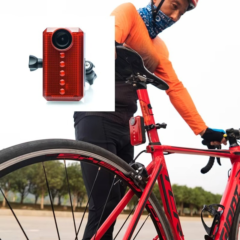 Mountain Biking Definition - High definition bicycle rearview LED tail