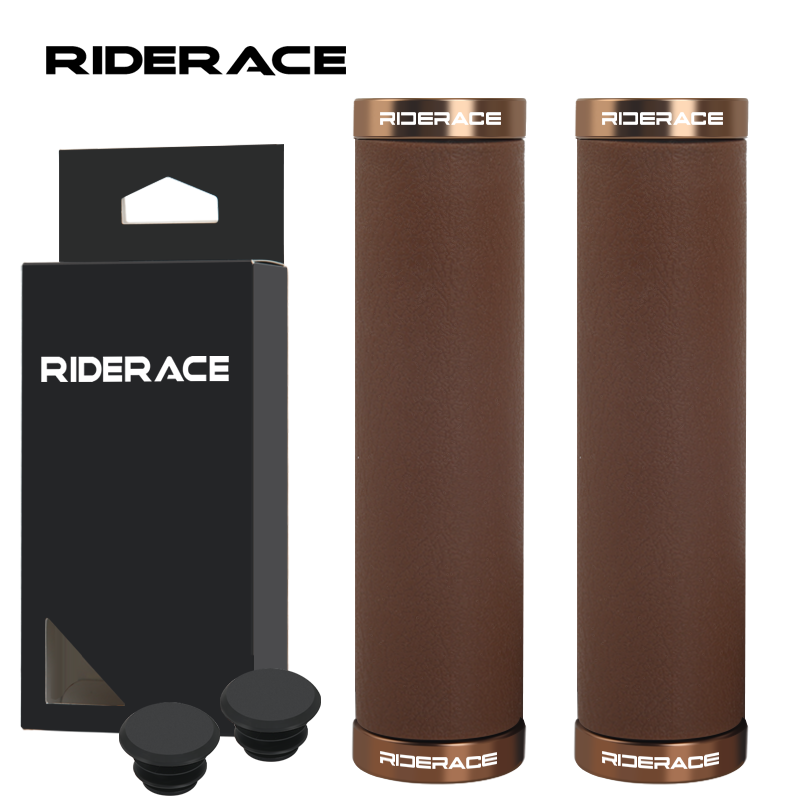 Mtb Grip Lock On - RIDERACE Bicycle Grips Lock on Mountain