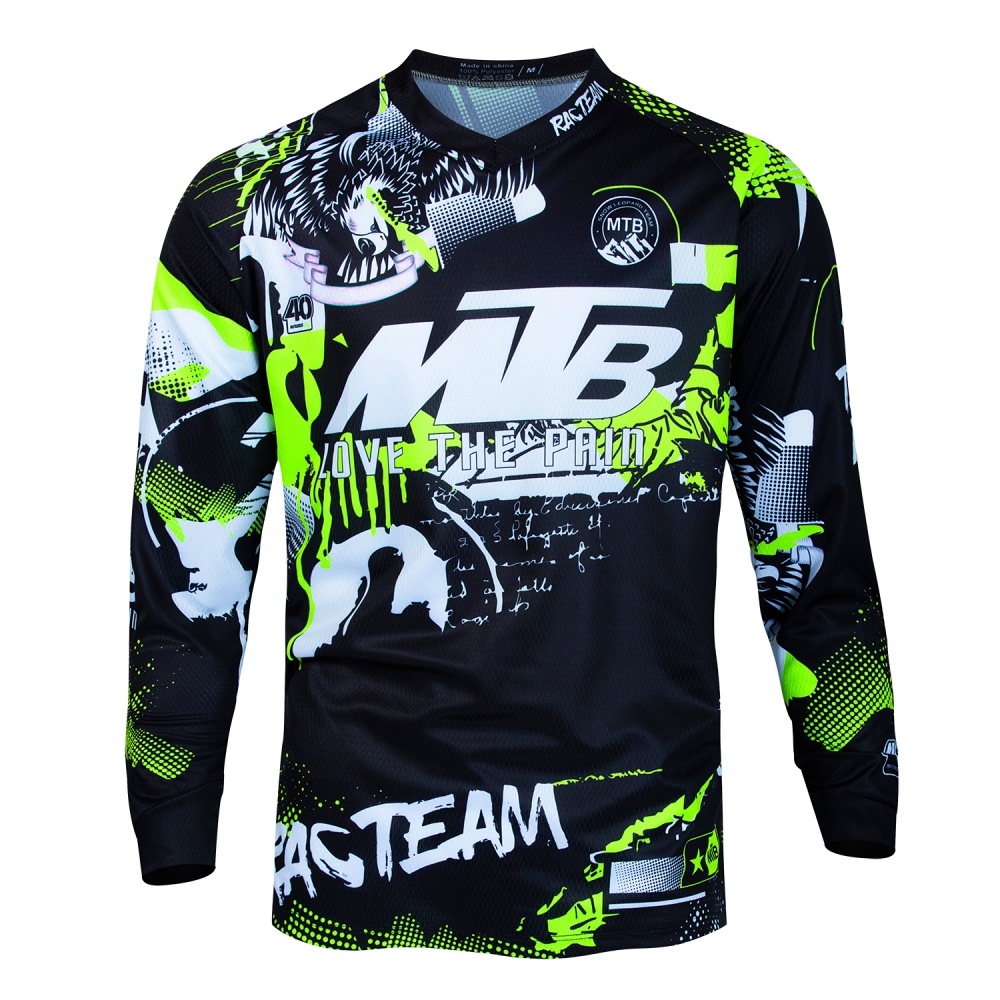 Mountain Biking Jersey - Professional MTB Cycling Jersey Men's Long