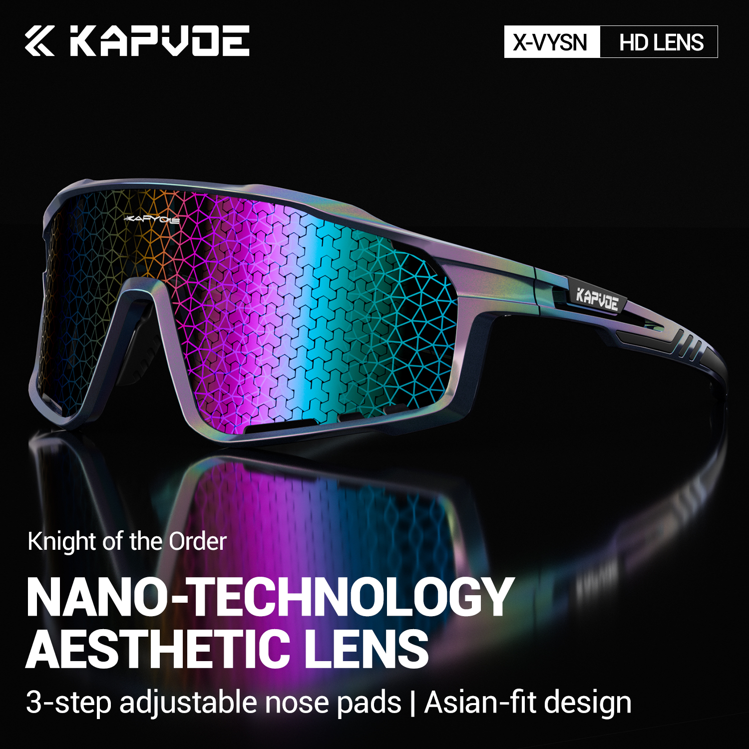 Mountain Biking Sunglasses - KAPVOE Nano Lenses Cycling Glasses Fashion