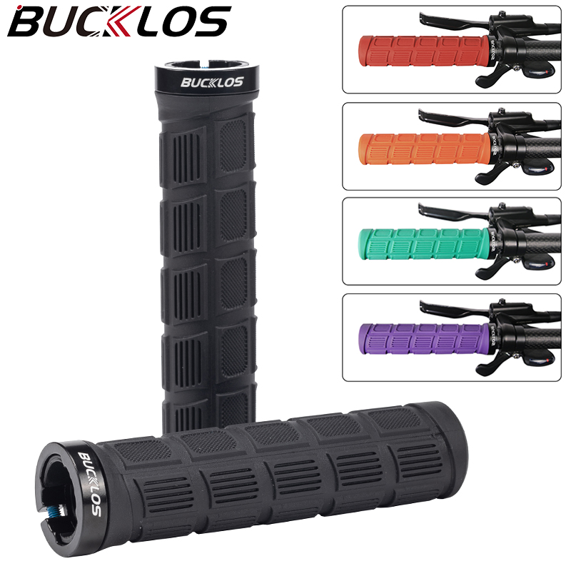 Mtb Grip Lock On - BUCKLOS Bicycle Handlebar Grips Double Lock