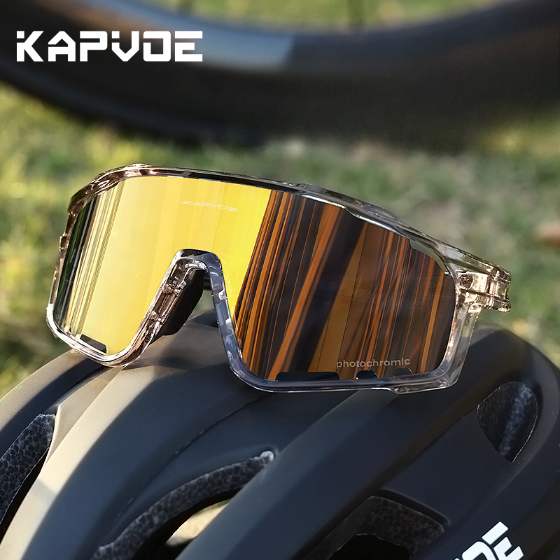 KAPVOE Color Photochromic Cycl – обзор и цена Mountain Biking Sunglasses