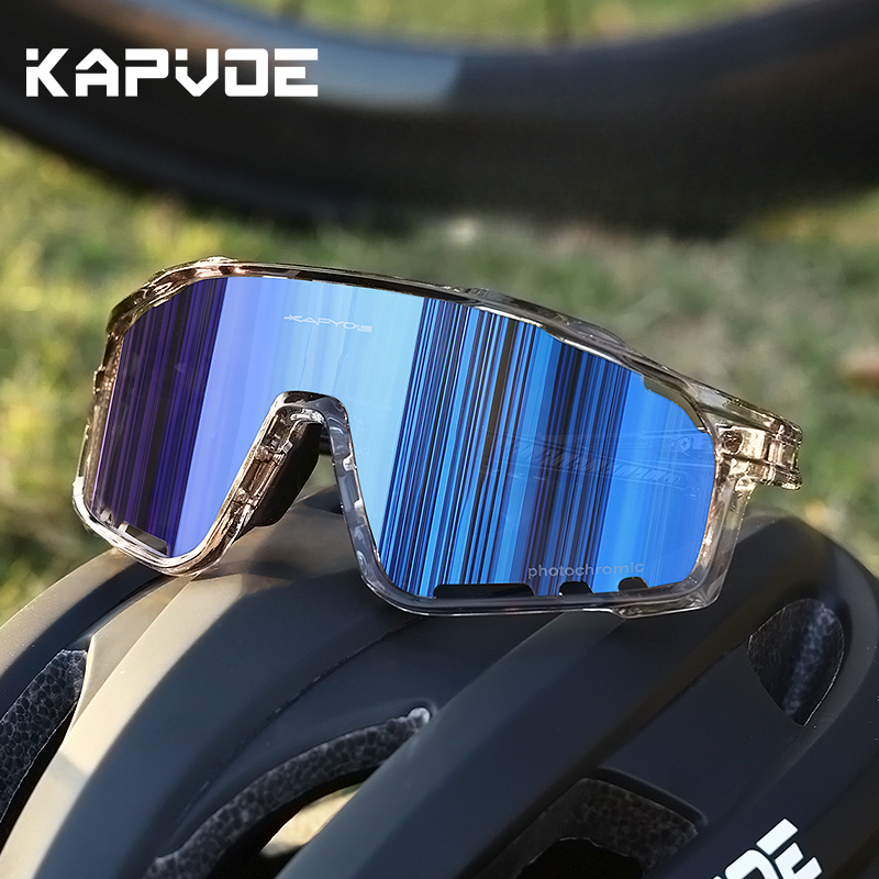 KAPVOE Color Photochromic Cycl – обзор и цена Mountain Biking Sunglasses
