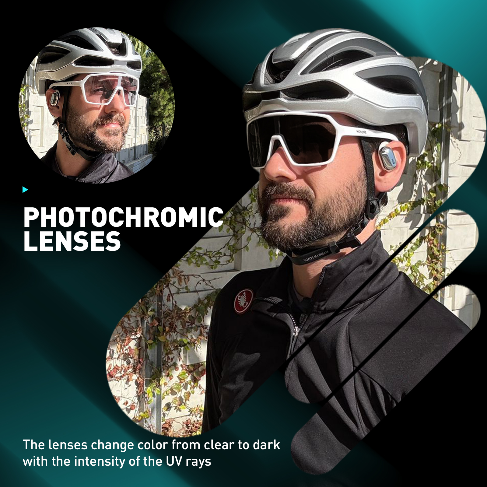 SCVCN Hot Cycling Photochromic – обзор и цена Mountain Biking Sunglasses