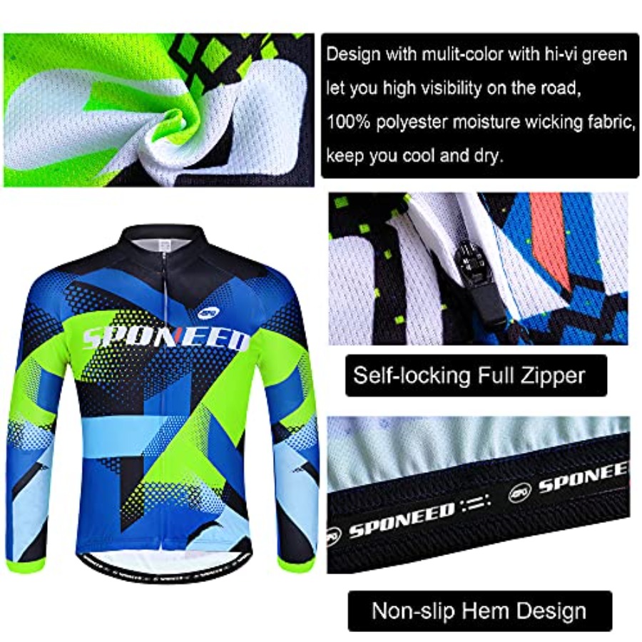 sponeed Cycling Clothes for Me – обзор и цена Mountain Biking Jersey