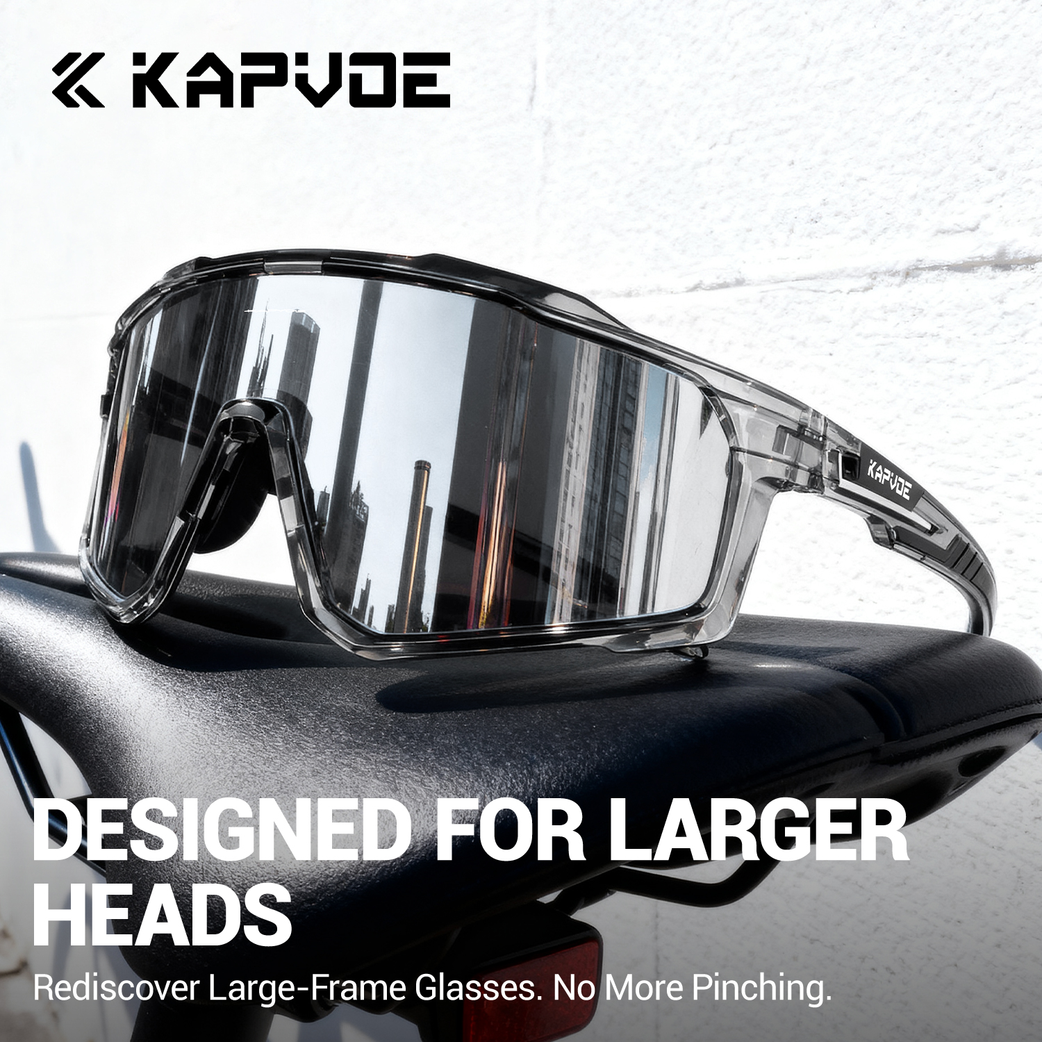 KAPVOE Large size Cycling Sung – обзор и цена Mountain Biking Sunglasses