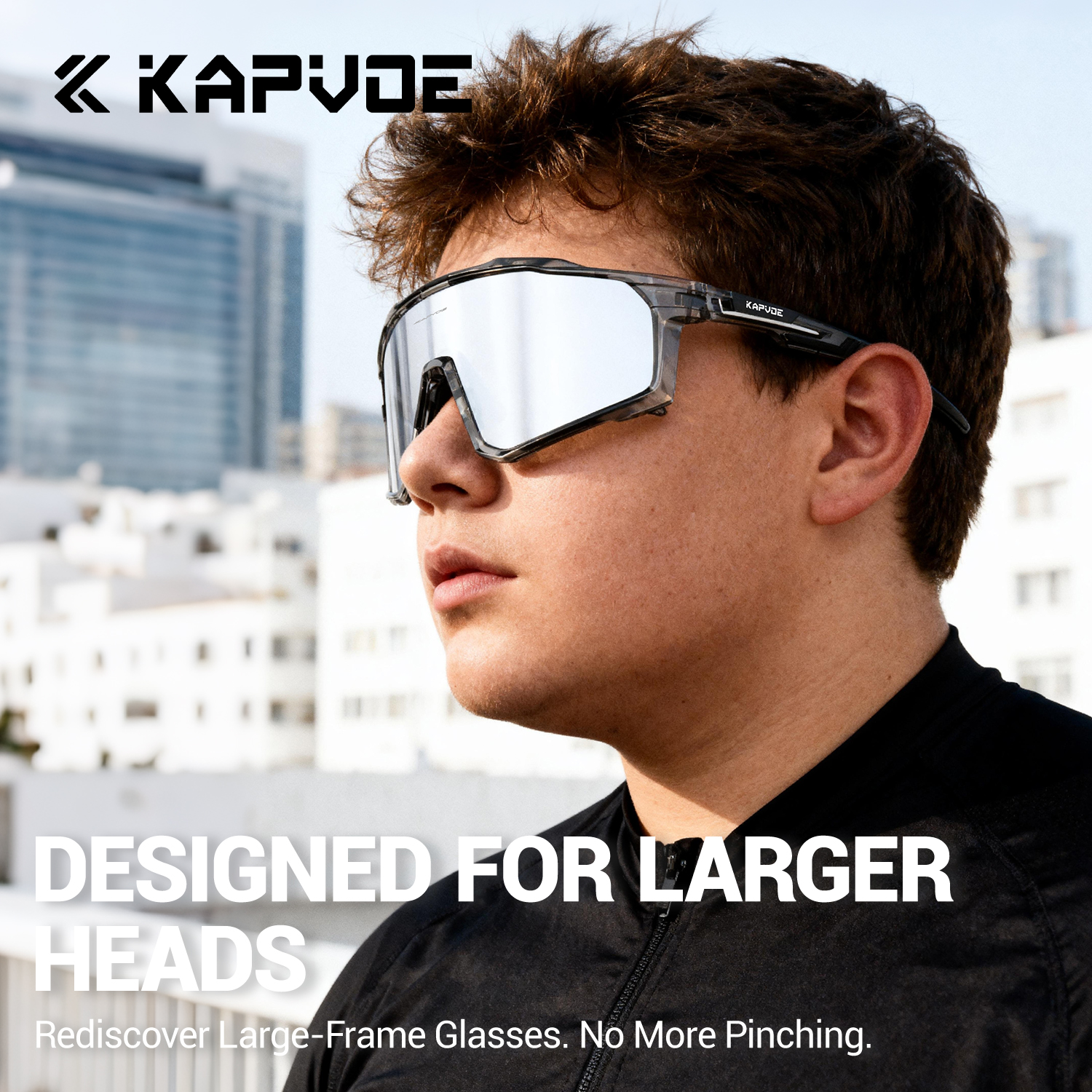 KAPVOE Large size Cycling Sung – обзор и цена Mountain Biking Sunglasses