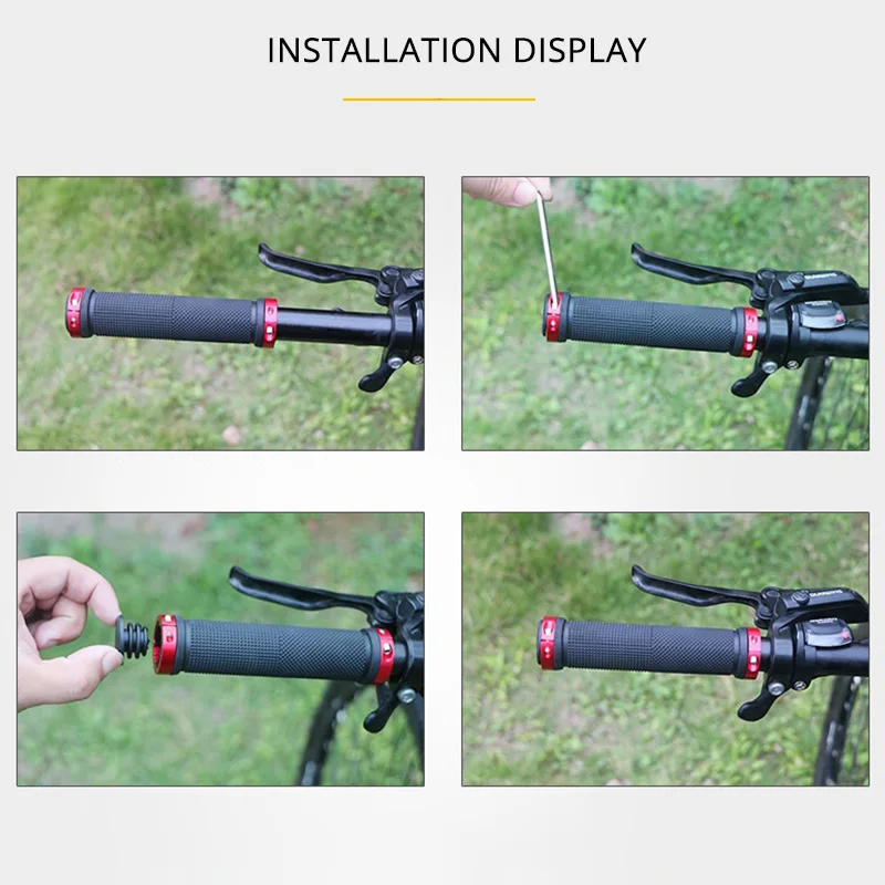 MTB Bicycle Handlebar Grip Rub – обзор и цена Mtb Grip Lock On