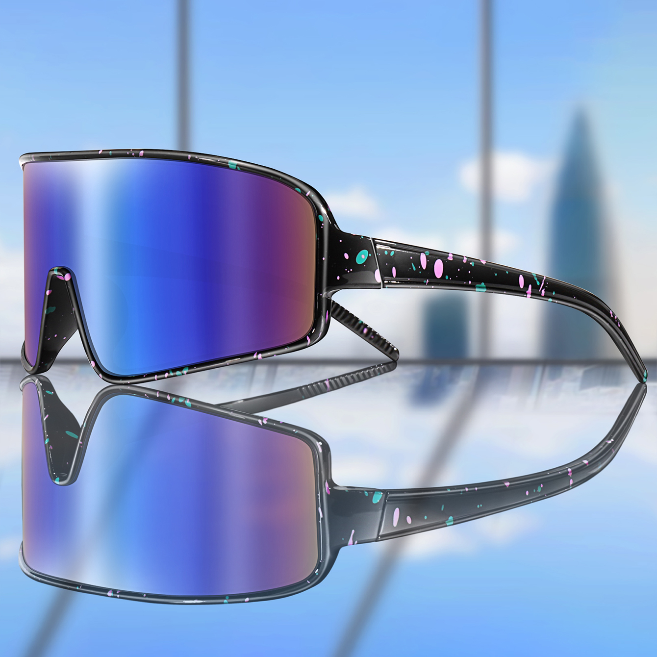 Outdoor Casual Sunglasses Larg – обзор и цена Mountain Biking Sunglasses