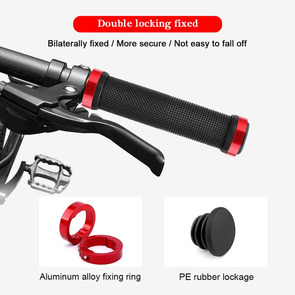 Bicycle Rubber Grips MTB Alloy – обзор и цена Mtb Grip Lock On