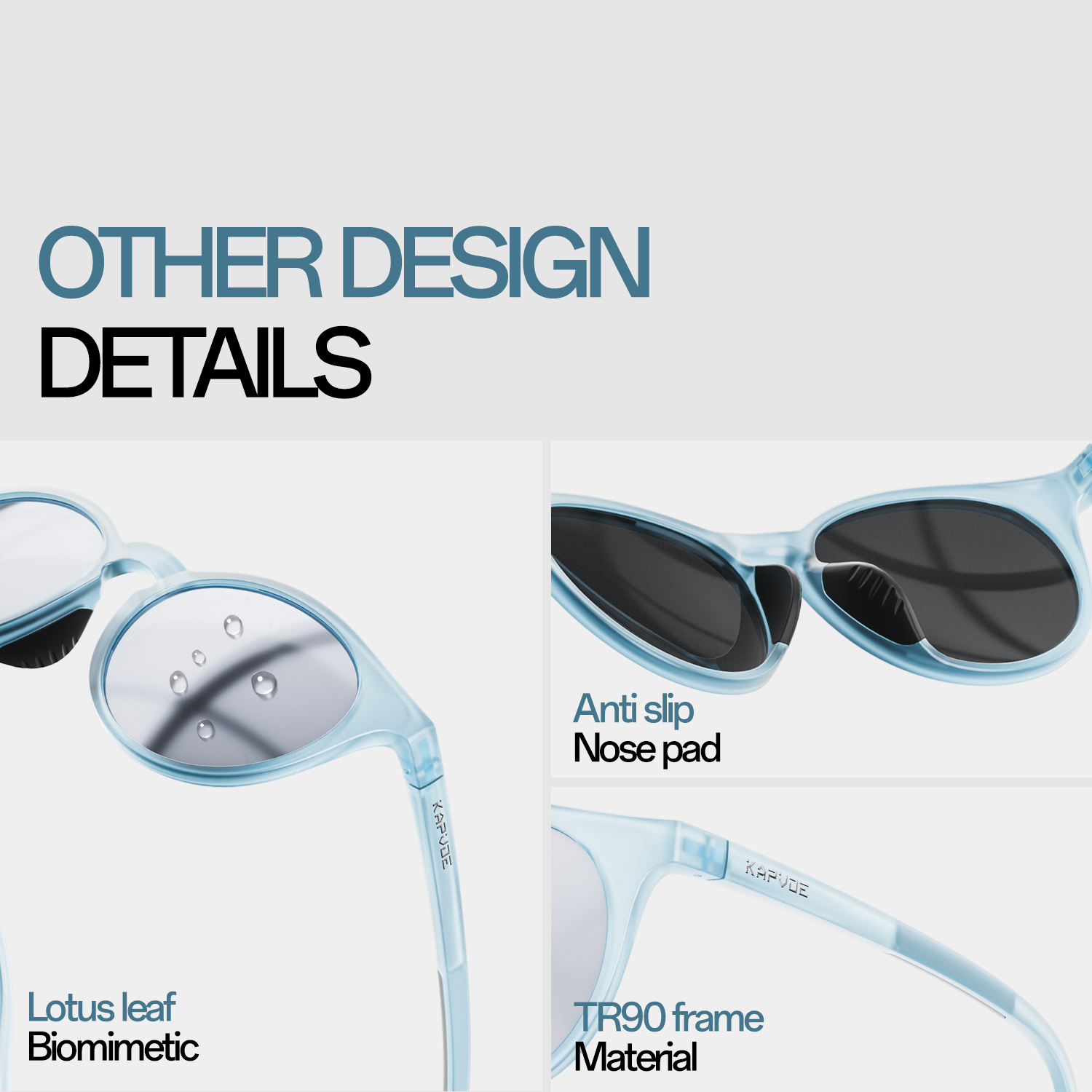 KAPVOE UV400 Photochromic Ultr – обзор и цена Mountain Biking Sunglasses