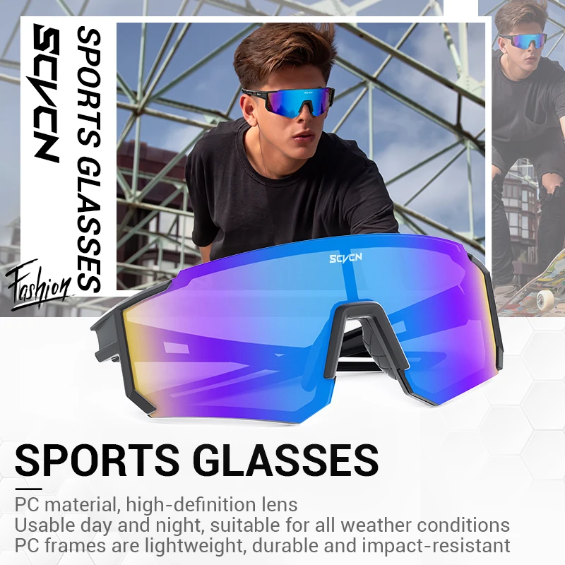 SCVCN Hot Cycling UV400 Sungla – обзор и цена Mountain Biking Sunglasses