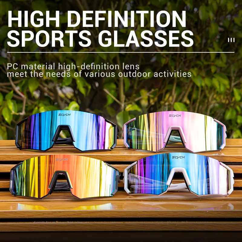 SCVCN Hot Cycling UV400 Sungla – обзор и цена Mountain Biking Sunglasses