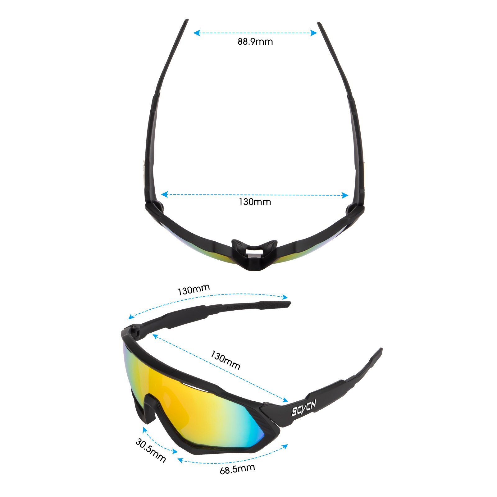 SCVCN Cycling Glasses Men MTB  – обзор и цена Mountain Biking Sunglasses