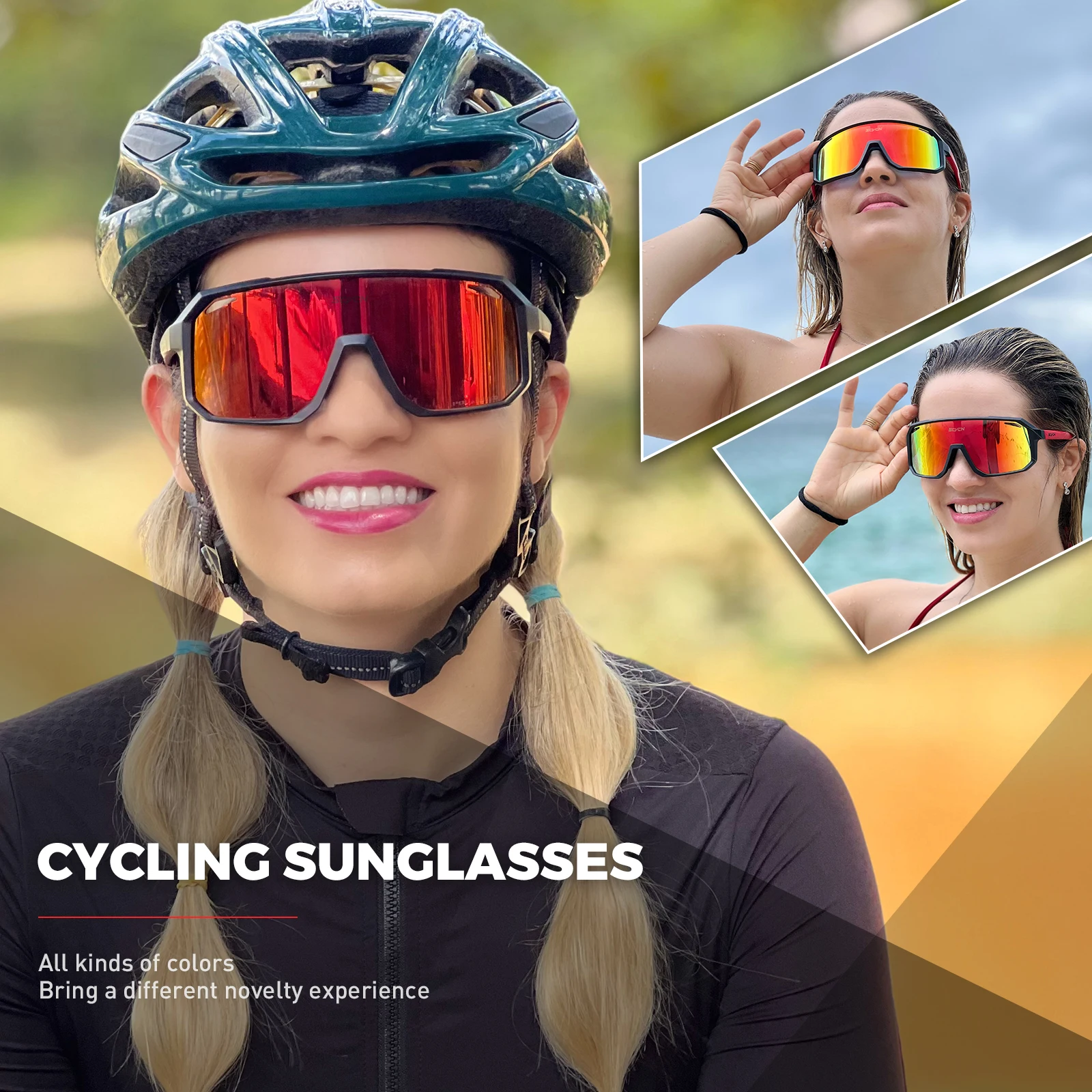 SCVCN New Cycling Sunglasses M – обзор и цена Mountain Biking Sunglasses