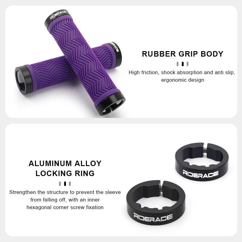Bicycle Handlebar Grips Non-sl – обзор и цена Mtb Grip Lock On