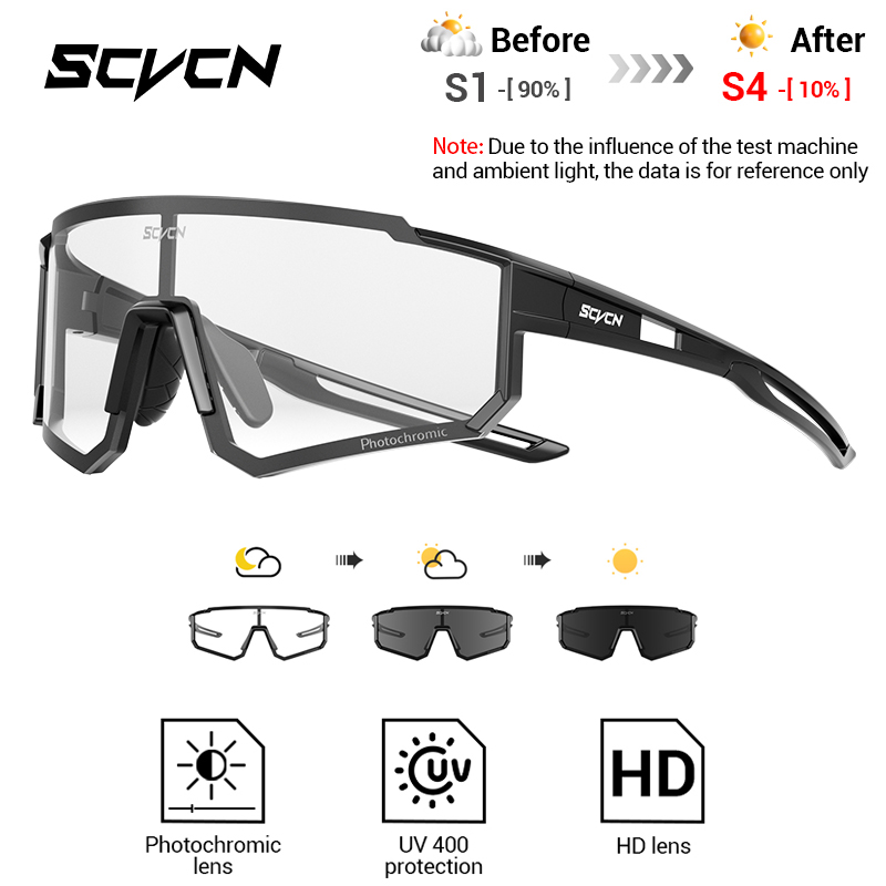 SCVCN New Outdoor Photochromic – обзор и цена Mountain Biking Sunglasses