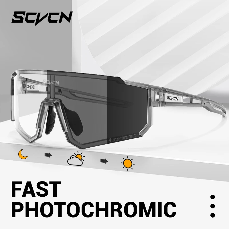 SCVCN New Outdoor Photochromic – обзор и цена Mountain Biking Sunglasses