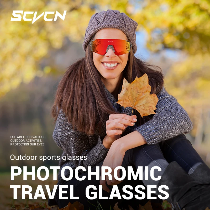 SCVCN New Outdoor Photochromic – обзор и цена Mountain Biking Sunglasses
