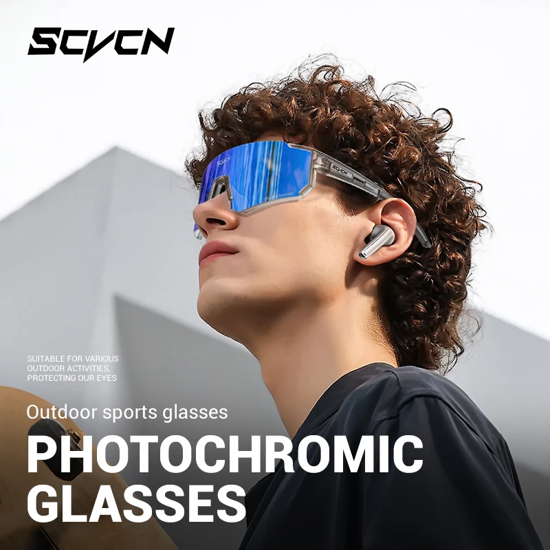 SCVCN New Outdoor Photochromic – обзор и цена Mountain Biking Sunglasses