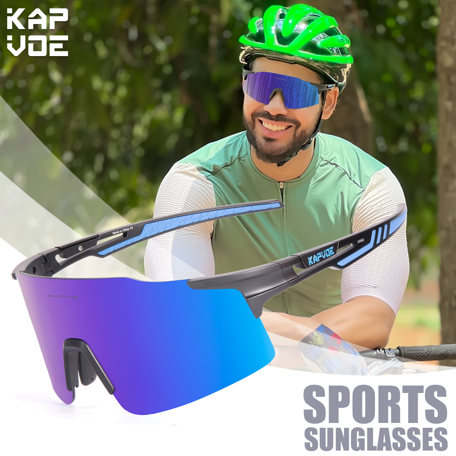 Kapvoe New Cycling Glasses Out – обзор и цена Mountain Biking Sunglasses