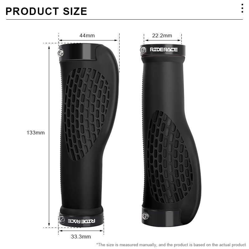 Riderace Bike Rubber Grips MTB – обзор и цена Mtb Grip Lock On